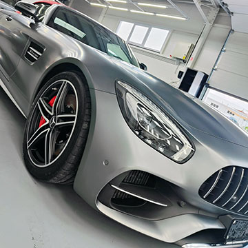 detailing exterior mercedes amg gt cabrio