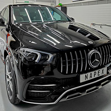 detailing auto exterior mercedes gle
