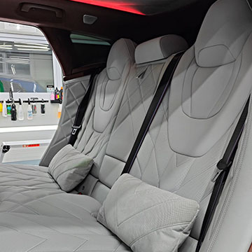 detailing auto interior bmw seria 7